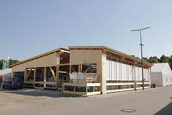 ZLF-Milchviehstall in Holzbauweise (©Foto. Marikka-Laila Maisel